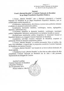 Statut Meritul Heraldic